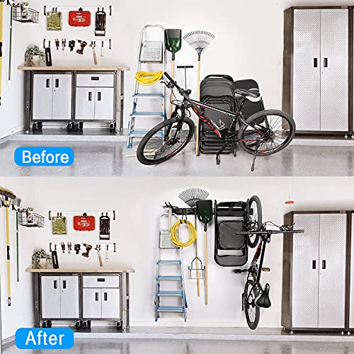 Magacyo 48 Inches Garage Storage System Tool Hangers All Metal Tool