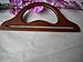 Ownstyle Hollow Out Carve Patterns Wood Purse Handle 2 Pcs