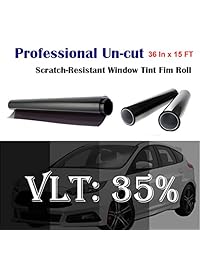 Uncut rollo de película de ventana Tint 35  VLT 36" en x 15 'FT pies Car Home Office glasss