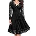 Aniywn Women Formal Wedding Bridesmaid Dress Plus Size High-Waist Party Ball Prom Gown Cocktail Dress