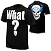 WWE Stone Cold Steve Austin What Retro T-Shirt Black