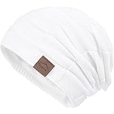 meioro Slouchy Beanie Hat for Men Women Warm Winter Hats Soft Fleece Lined Beanies Knit Thick Unisex Skull Cap