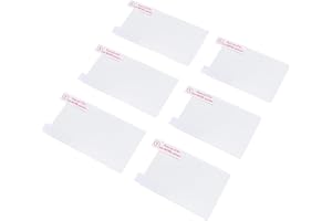 VBESTLIFE 3 Set LCD Screen Protector for 3DS, Tempered Glass Top Screen and HD Clear PET Film Bottom Screen, Anti Scratch, An