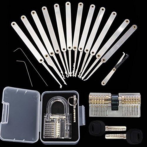 KATTEONG Advanced 2 Keys Locks with Tools ,Perfect 12 and 3 Training Set
