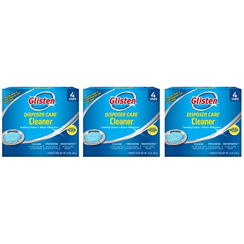 Glisten Disposer Care Foaming Cleaner Lemon Scent Pack