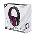 JLAB Audio Bombora Over-Ear Headphones with Universal Mic, Matte Purple/Gray