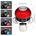 Chialstar Hand Held Massager Mini Portable Body Vibrating Massage with Led Light Perfect for Hand Head Neck Back Legs Arms with Gift Bag and Gift Card (Battery Operated)