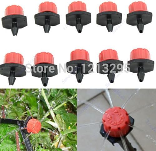 25M DIY Micro Drip Irrigation System Plant Self Automatic Watering Timer Garden Hose Kits With Adjustable Dripper Yellow