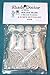 4-Pack Roller Window Shade Cream Hourglass Tassel & Button Set
