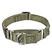 Premium Upgraded Heavy Duty Nylon Anti-Escape Martingale Dog Collar for Puppy Boy and Girl Dogs Comfy and Safe – Walking, Professional Training, Daily Use. (Small, Military Green)thumb 4