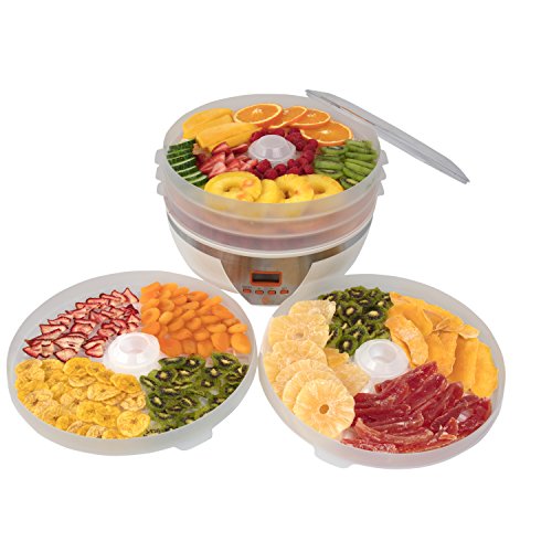 image for MasterChef Food Dehydrator w 5 Trays and Digital Temperature Controls-