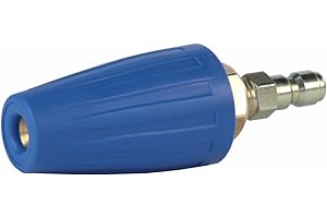 ETD Erie Tools Alloy Steel Pressure Washer Rotating Turbo Nozzle 4,000 PSI, 3.0 Orifice, 3.0 GPM with 1/4" Quick Connect Plug