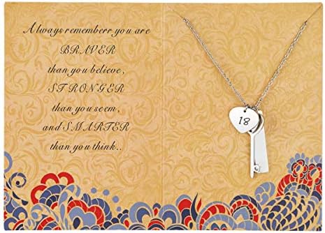 Birthday Gift for Women Circles Pendant Necklace Happy Birthday Gifts Necklace 13th 16th 18th 21st 30th 40th 50th 60th 70th 80th