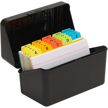 Amazon Best Sellers: Best Index Card Storage