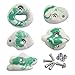 Helium | Rock Climbing Hold Set for Kids and Adults - Set of 5 Hand Holds with Screw On Plywood Hardware Kit