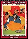 By Asgard Press Alabama Crimson Tide 2015 Vintage Football Calendar [Calendar] by 