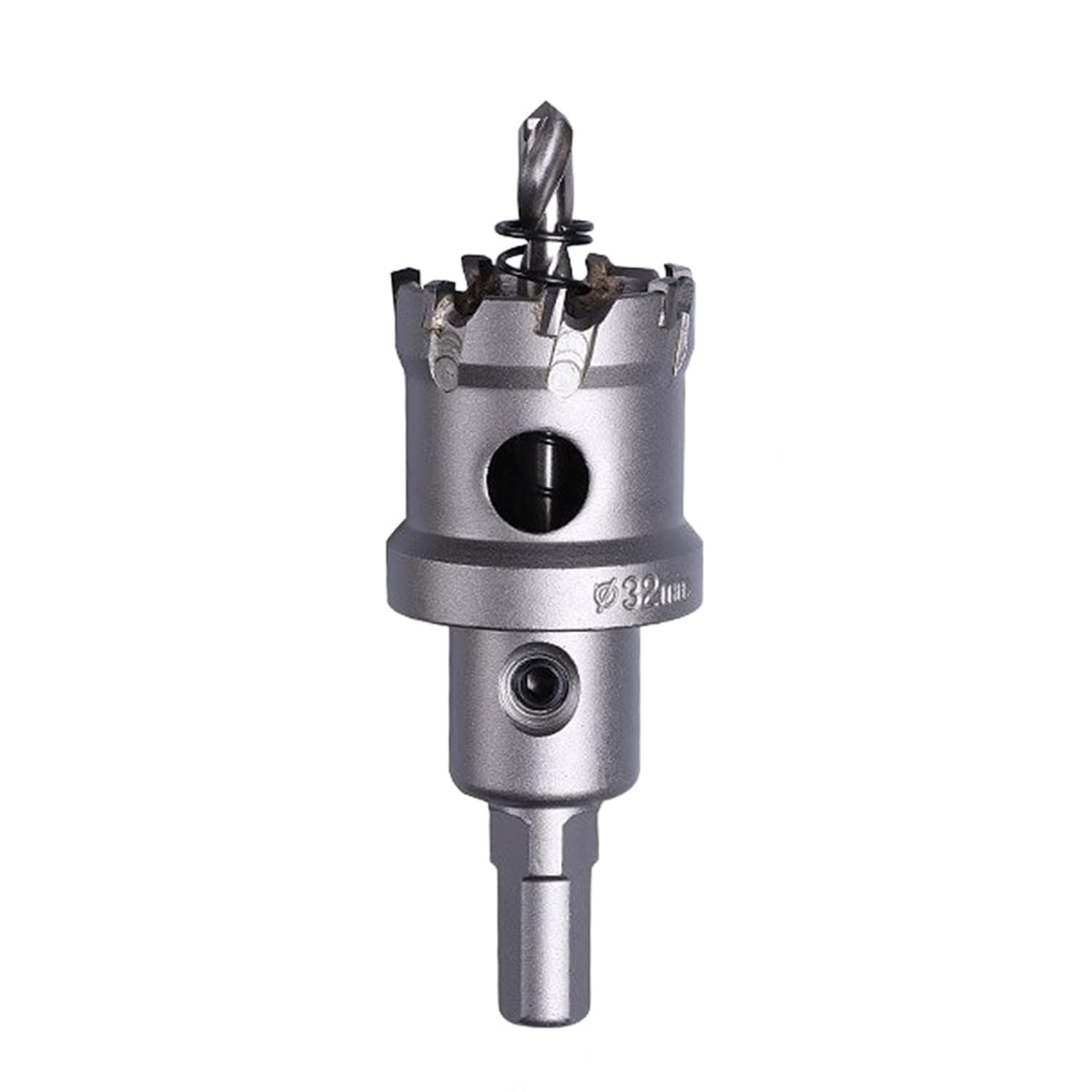 Carbide Hole Cutter Drill Bits,LAIWEI Heavy Duty Hole Saw for Stainless Steel,Metal,Cast Iron, Copper 1-1/4"(32mm)