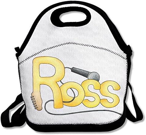 Black Ross R5 Unisex Lunch Bag For Woman Man Kid