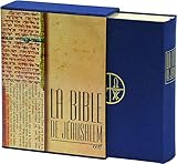 La Bible de Jérusalem, édition Major en toile bleue by