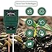 ROTTAY Soil Tester 3-in-1 Plant Moisture Sensor Meter Light PH Soil Test Kit for Garden Lawn Farm Plants Herbs Indoor/Outdoor Plant Care Soil Tester-No Battery Neededthumb 3
