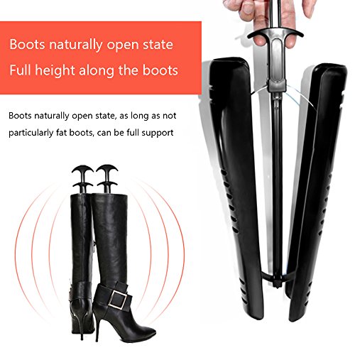 Hootech 1 Pair/2 Pair Boot Tree Shaft Boots Shapers for Knee High Tall Boots Great Support Form Shaping Inserts for Womens and Mens Shoes (2 pair)
