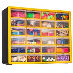 Akro-Mils 24-Drawer Plastic Drawer Storage Cabinet