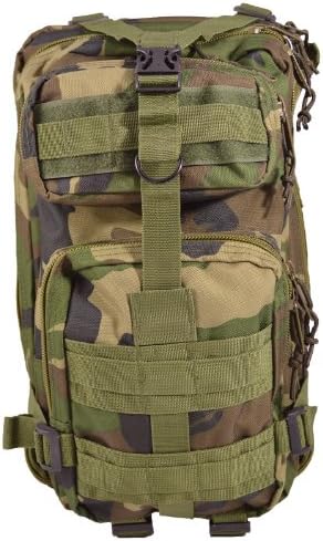 Geardo Jungle Camouflague Tactical Assault Bag EDC Day Pack Backpack Molle