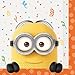 Despicable Me Minion Theme Plates and Napkins Serves 16 with Birthday Candles