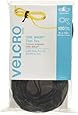 VELCRO Brand One Wrap Thin Ties, Black, 8 x 1/2-Inch, 100 Count (91140)