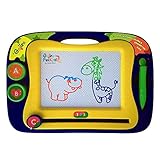 Gojire FunKydz Kids Magnetic Drawing Board - Erasable Colorful Magna Doodle Drawing Board Toy - Learning, Writing, Sketching Pad - Great Gift & Birthday Present