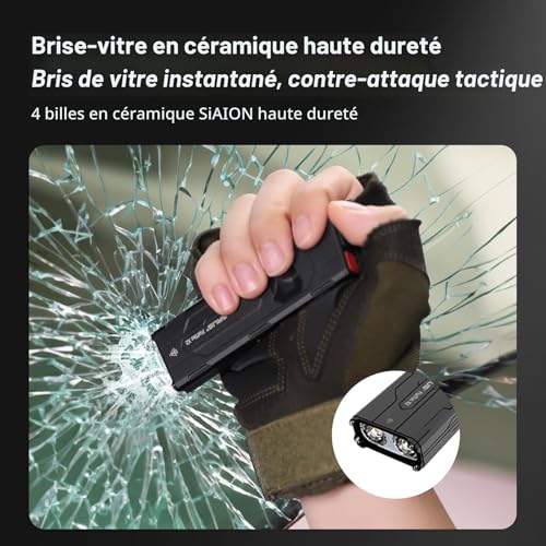 KLARUS X2 Ultra Slim 3000 Lumens Compact Powerful EDC Tactical Flashlight with Dual Switch, OLED Display and IPX6 Waterproof for Outdoor, Mission