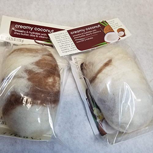 Yardley Creamy Coconut - Hand Felted Soap Bar