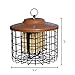 More Birds Squirrel-X Double Suet Feeder, Outdoor Wild Bird Feeder, Cage Bird Feeder, 2 Suet Cake Capacity