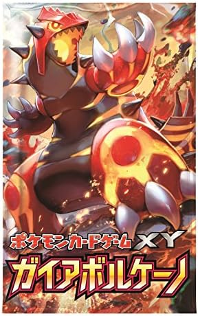 Pokemon Card Game XY Booster Pack Box Gaia　Volcano Japanese Version