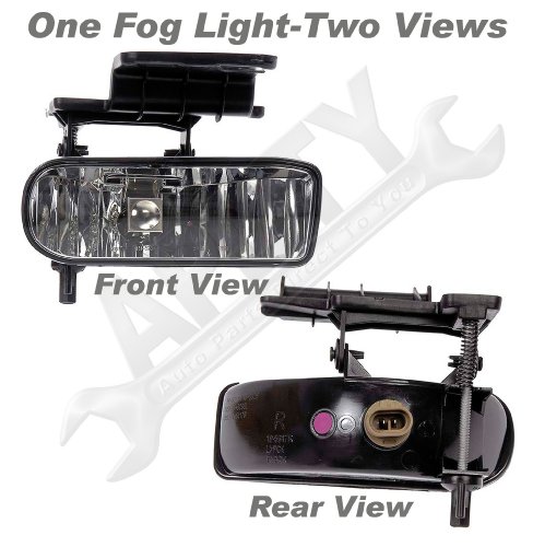APDTY 034940 Fog Light, Replaces 15187250