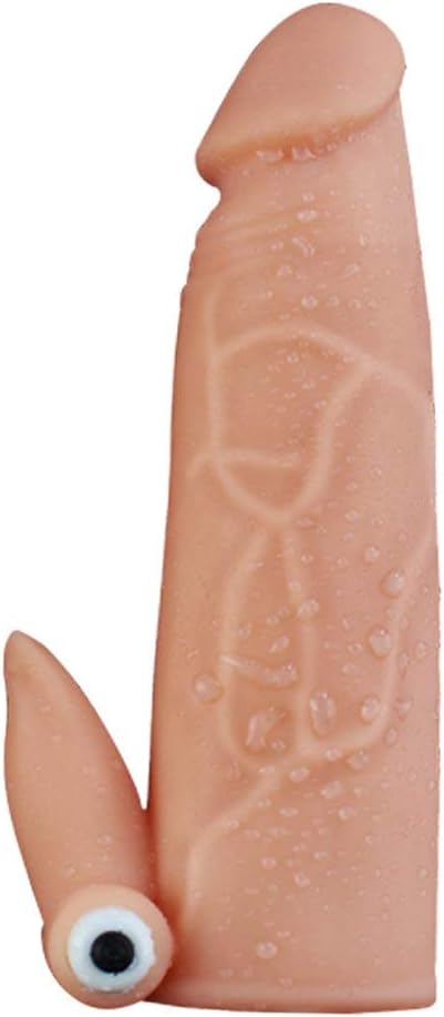 HZH Vibrating Meat Stalks Couples Fun Delay Sleeves Spikes JJ Increase And Increase