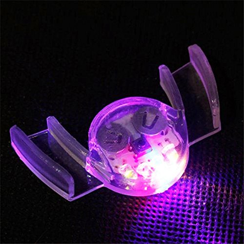 CL For Halloween Makeup Party RGB Vampire Glow Braces Flashing Teeth Stick LED RGB KTV Nightclub Flash Dental Lamp