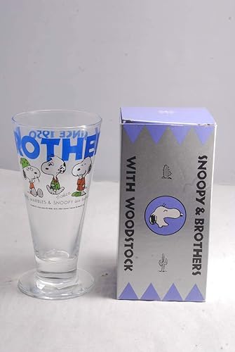 Amazon Co Jp 佐々木硝子 スヌーピー ブラザーズ With ウッドストック グラス ヴィンテージ レトロ 2457 ホビー