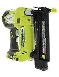 Ryobi P320 Cargador de batería de 18 voltios+ clavadora Airstrike inalámbrico para ión de litio (no incluye batería, solo herramienta)
