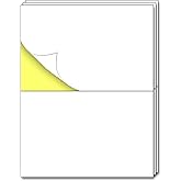 30 Sheets - Half Sheet Shipping Labels, Printable Sticker Paper, for Laser & Inkjet Printers - 2 per Sheet, 60 Pieces