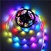 Aclorol WS2812B Individually Addressable RGB LED Strip 16.4ft 300 Pixels 5V Programmable WS2812B WS2812 5M 60 Pixels/M Strip Lighting Non-waterproof Work With Arduino, Raspberry Pi