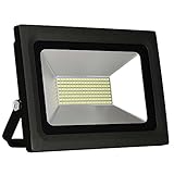 Solla 60W LED Flood Lights Outdoor Security Lights Super Bright Floodlights Waterproof Landscape LED Spotlights Wall Light Lamp,4500 LM,Daylight White (5500-6500K),288LEDs