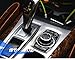 wroadavee Inner Center Console Gear Shift Box Cover Trim for BMW X5 X6 E70 E71 2010-2014