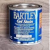 Bartley Gel Clear Coat Varnish 1/2 pt for Wood