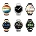 Smart Touch KW18 Smart Watch w/Touchscreen IPS Face, Bluetooth | SIM Card Slot | Fitness, Daily Wear, Exercise | Pedometer, Heart Rate & Sleep Monitor, iOS & Android | Men, Women (Gold)