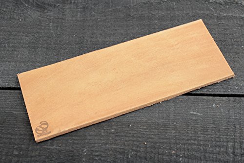 Leather Strop Honing Sharpening Strop Knives Chisel Tools 3 x 8 inch Double-Sided Stropping Leather + Polishing Compound - Vegetable Tanned Leather Stropping Polishing Carving Gouges - BeaverCraft - Thumbnail 7