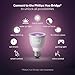 Philips Hue White and Color Ambiance PAR16 Dimmable LED Smart Spot Light (Works with Alexa Apple HomeKit and Google Assistant), Model:458141
