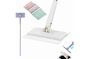 Snap Grip Mini Mop - Cloth Changing Mini Mop, 2026 new Multifunctional Cleaning Mops with 10 Cloths, 360° Rotating Head Lazy 
