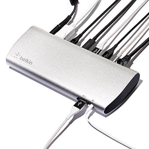 Belkin Thunderbolt 3 Dock w/ 2.6ft Thunderbolt 3 Cable (Thunderbolt