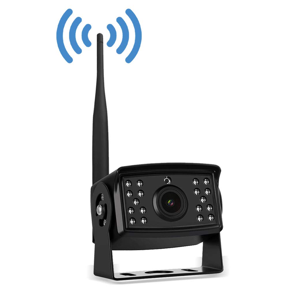 Wireless Reversing Camera, Reversing Camera Add-on for THLY AHD Wireless DVR System, 12v-24v Waterproof Night Vision for Digital Wireless Backup System, Transmission Distance up to 500M for Truck Bus